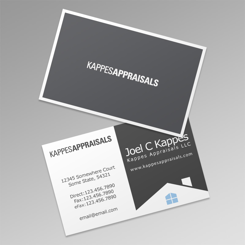 Kappes Appraisals Business Card