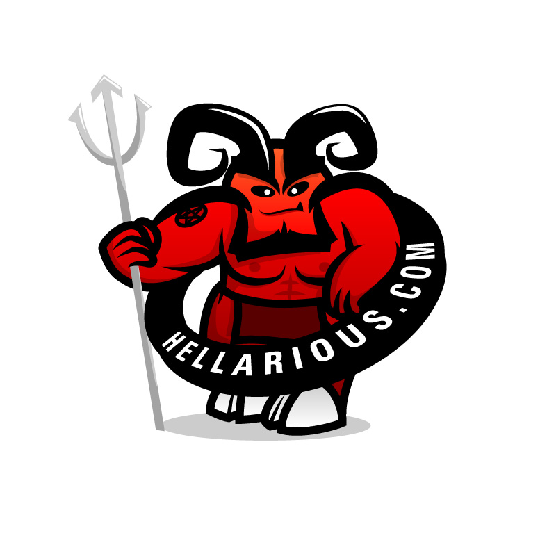 Hellarious.com Logo Design