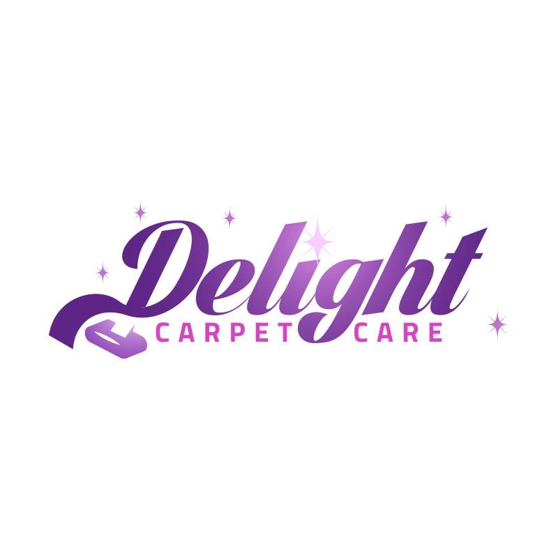 Delight Carpet Care Logo Design