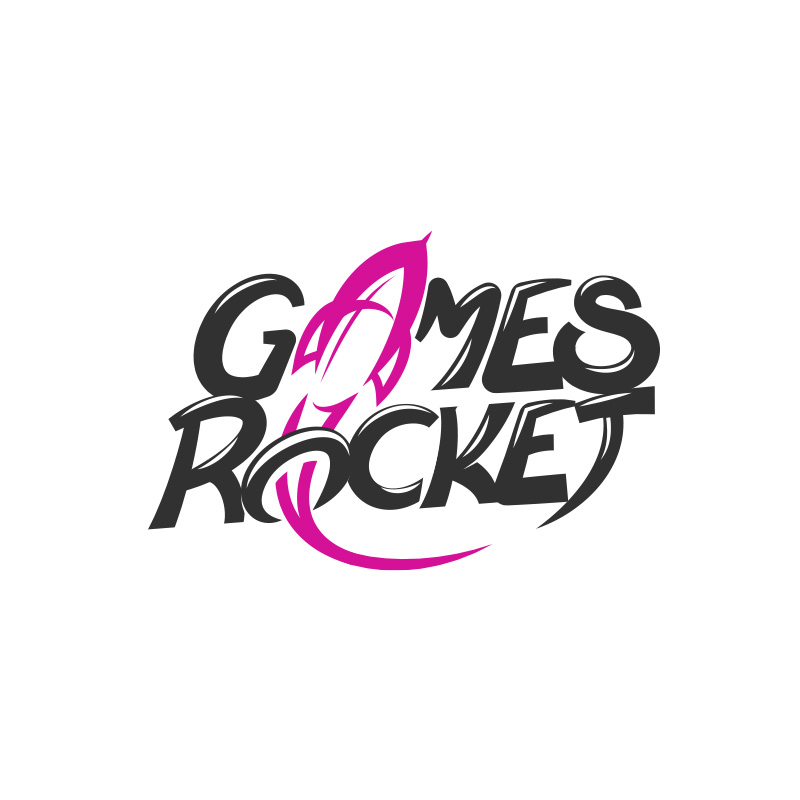 GamesRocket Logo Design