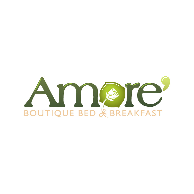 Amore Boutique Bed and Breakfast Logo Design