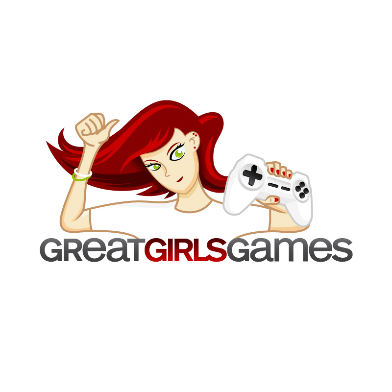 GreatGirlsGames Logo Design