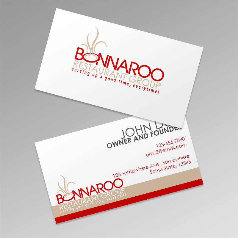 Business card design for 