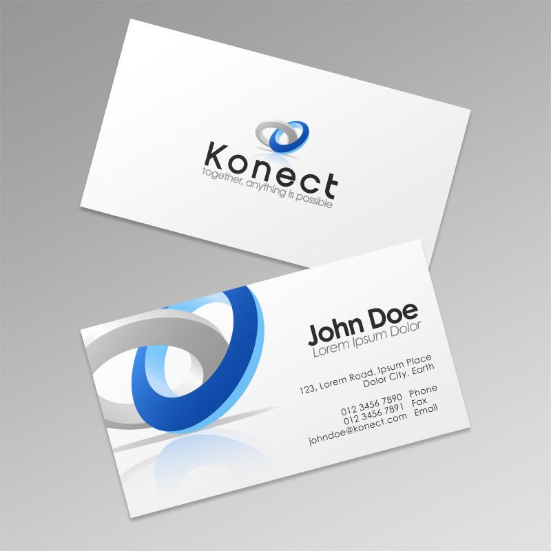 Business card design for 
