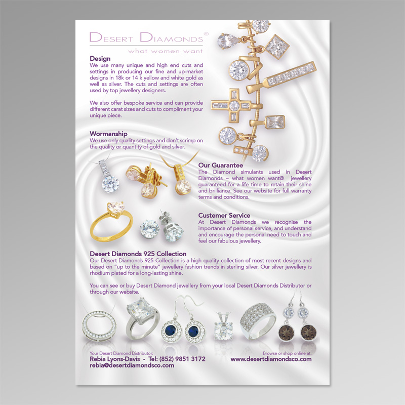 Leaflet design for 